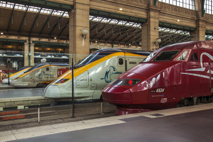 Treinstation Gare du Nord in Parijs