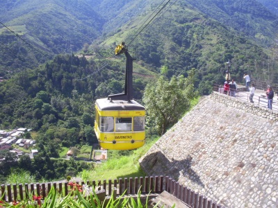 Kabelbaan in Mérida, Venezuela