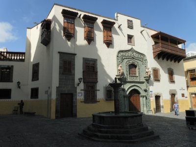 Huis van Columbus op Gran Canaria