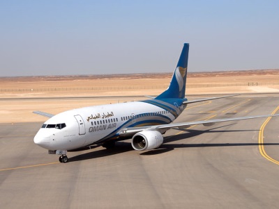 Reizen in Oman per vliegtuig