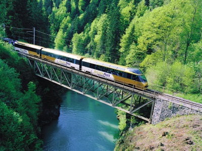 GoldenPass trein in Zwitserland