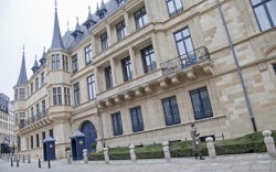 Groothertogelijk Paleis in Luxemburg Stad