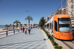 Reizen met de tram in Alicante