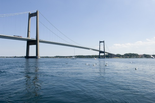 Kleine Beltbrug in Denemarken