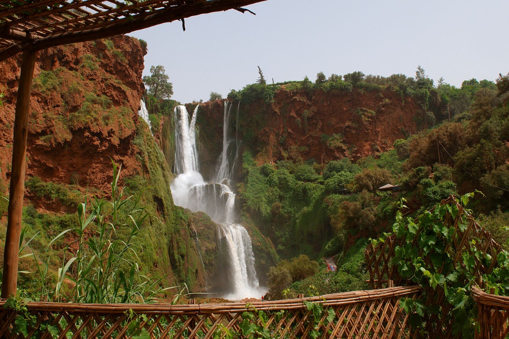 Ouzoud waterval in Marokko