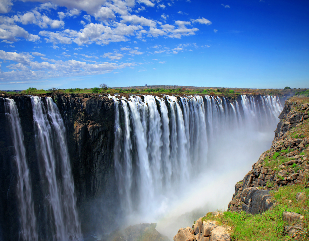 Victoria Watervallen in Zambia