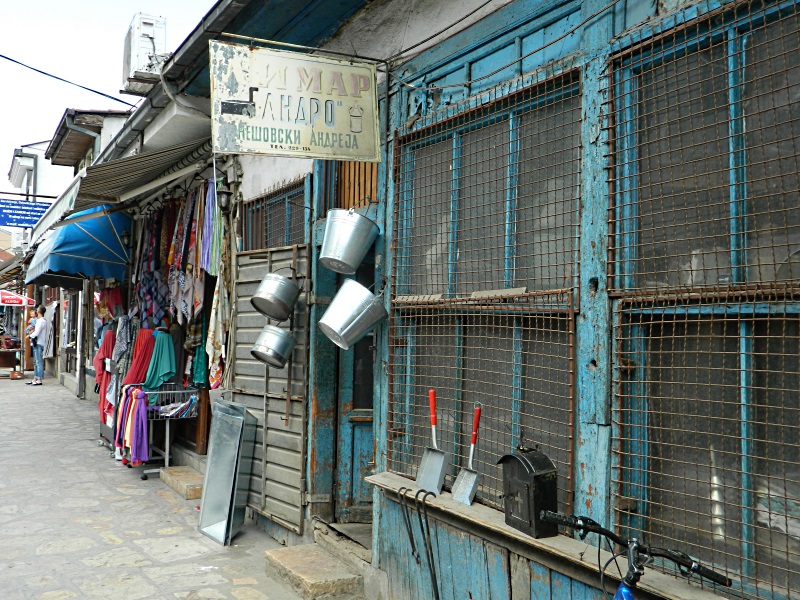 Oude Bazaar in Skopje