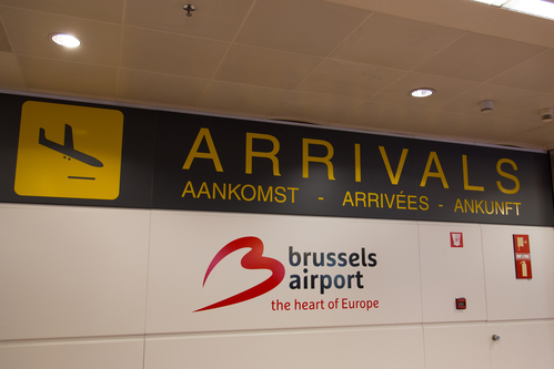 Vliegen naar Brussel
