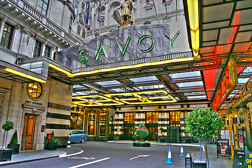 Savoy Hotel in Londen