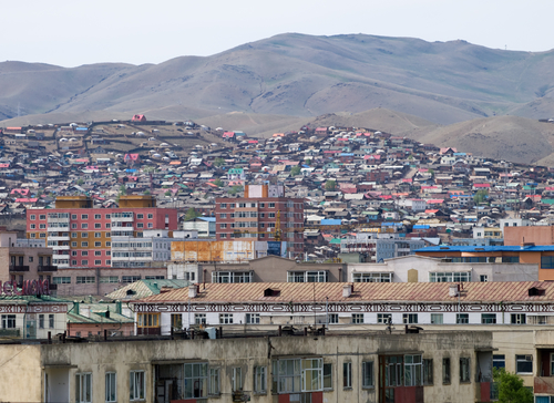 Vliegen naar Ulaanbaatar, Mongolië