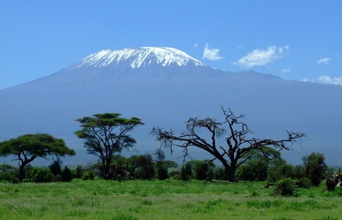 Vliegen naar Kilimanjaro