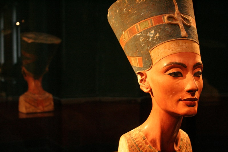Nefertiti in Neues Museum, Berlijn