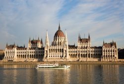 Parlementsgebouw van Boedapest in Hongarije