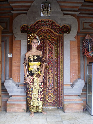 Traditionele kleding in Ubud