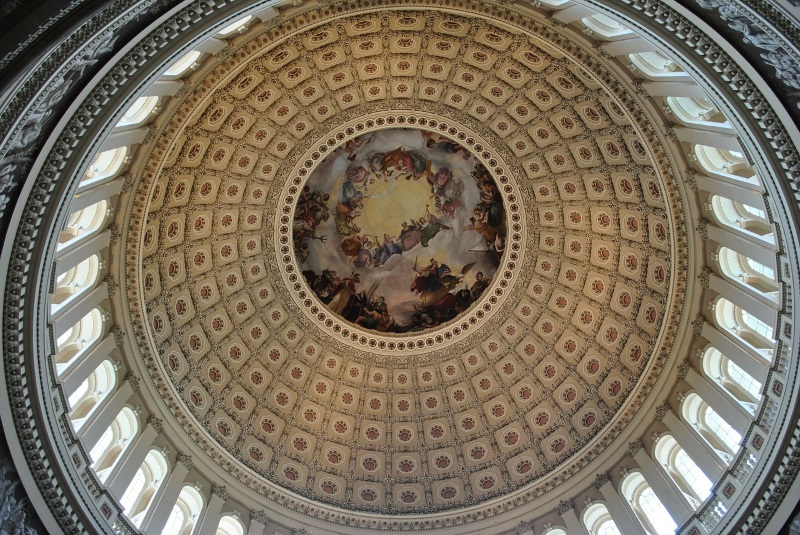 Koepel van Capitool in Washington DC