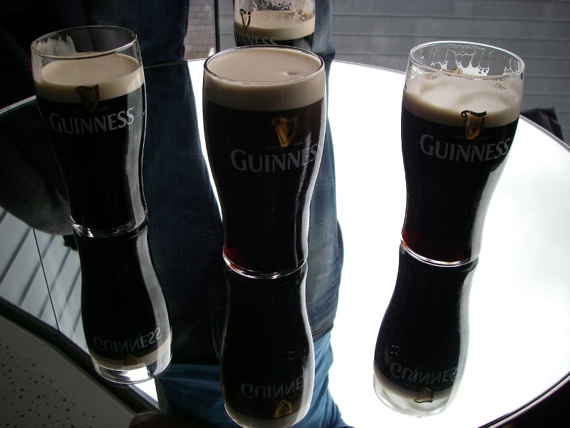 Guinness bier in Dublin