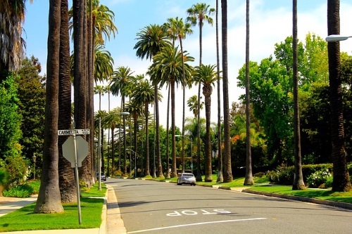 Straat in Los Angeles