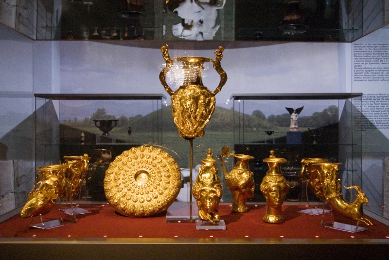 Panagyurishte Schat in Nationaal Historisch Museum, Sofia