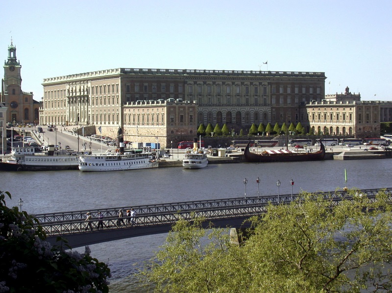 Koninklijk Paleis In Stockholm, Zweden. | Wereldreizigersclub