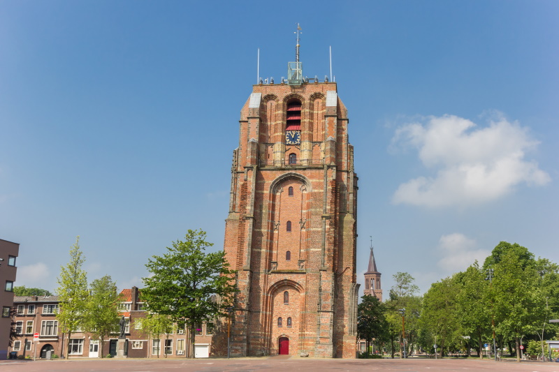 Oldehove toren in Leeuwarden
