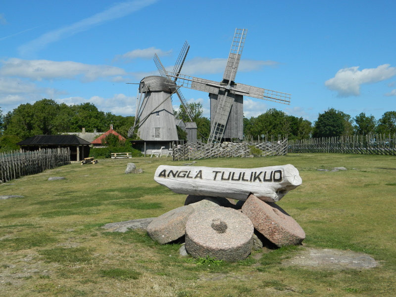 Angla windmolens op Saaremaa