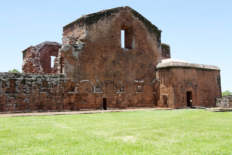 Paraguay ruïne van de Jezuïeten