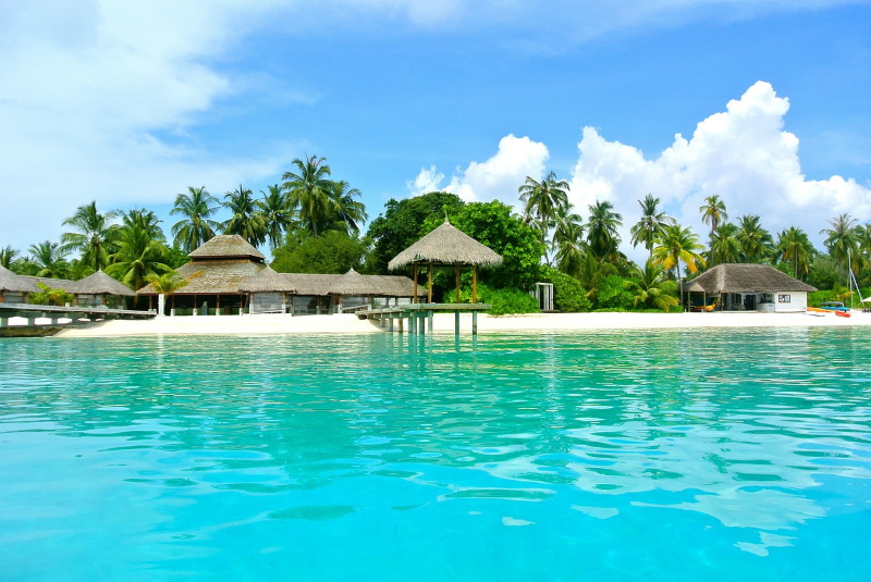 Malediven resort