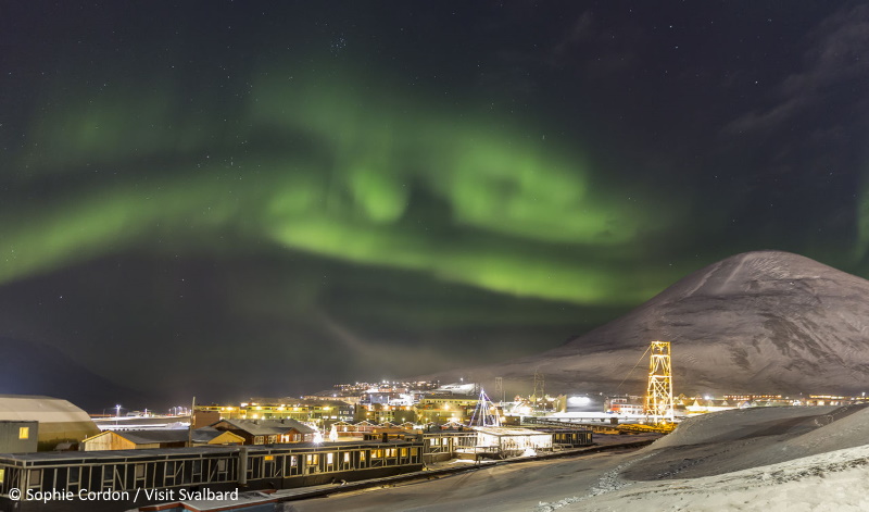 Spitsbergen noorderlicht