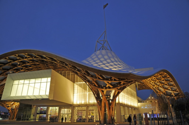 Pompidou in Metz, Lorraine