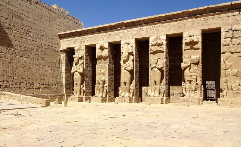 Ramses III tempel in Luxor