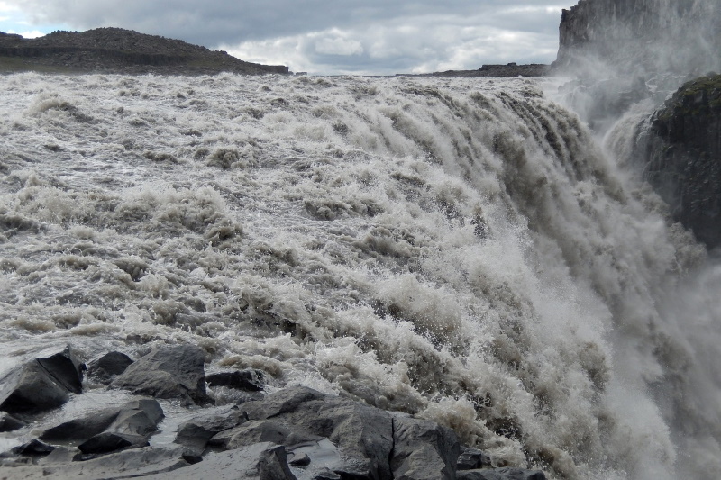Dettifoss-waterval in IJsland