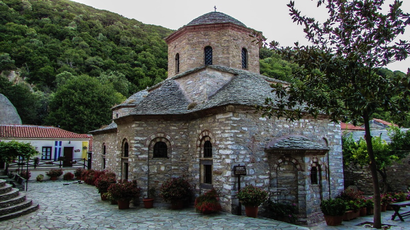 Skiathos klooster