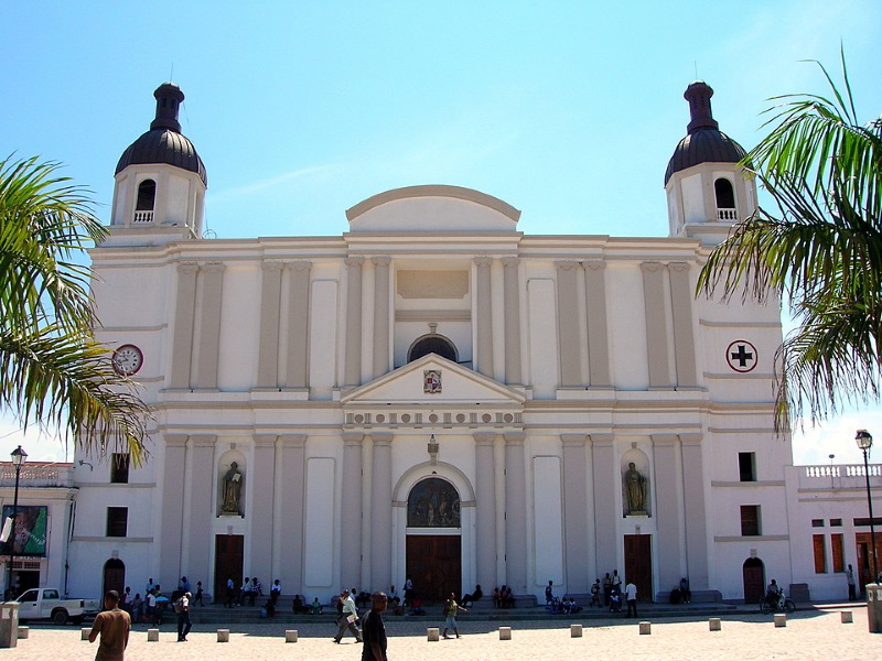 Kathedraal in Cap-Haïtien, Haïti