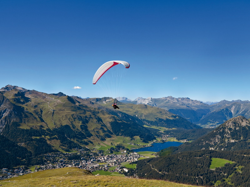 Davos paragliding