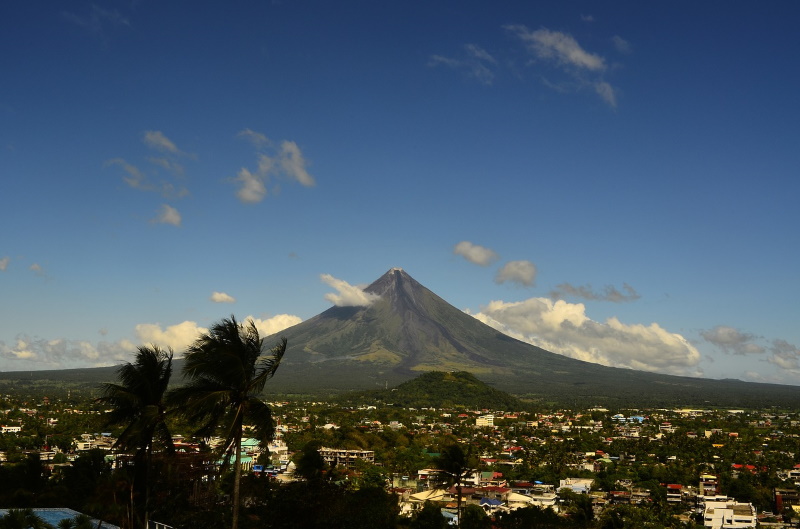 Mayon-vulkaan op Filipijnen