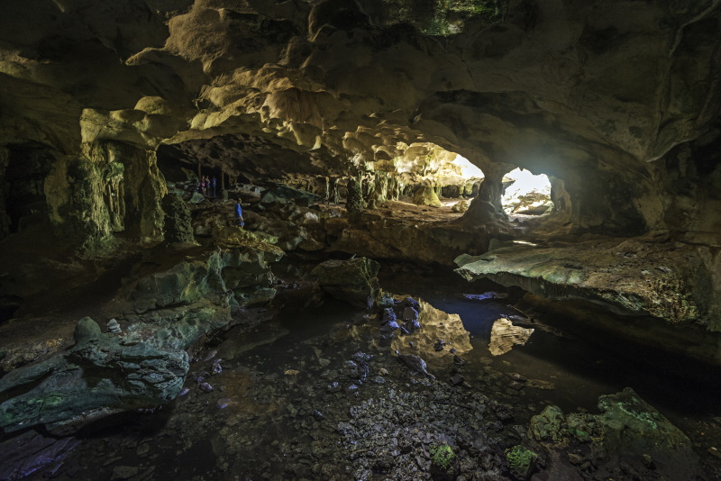 Turks en Caicoseilanden Conch Bar grotten