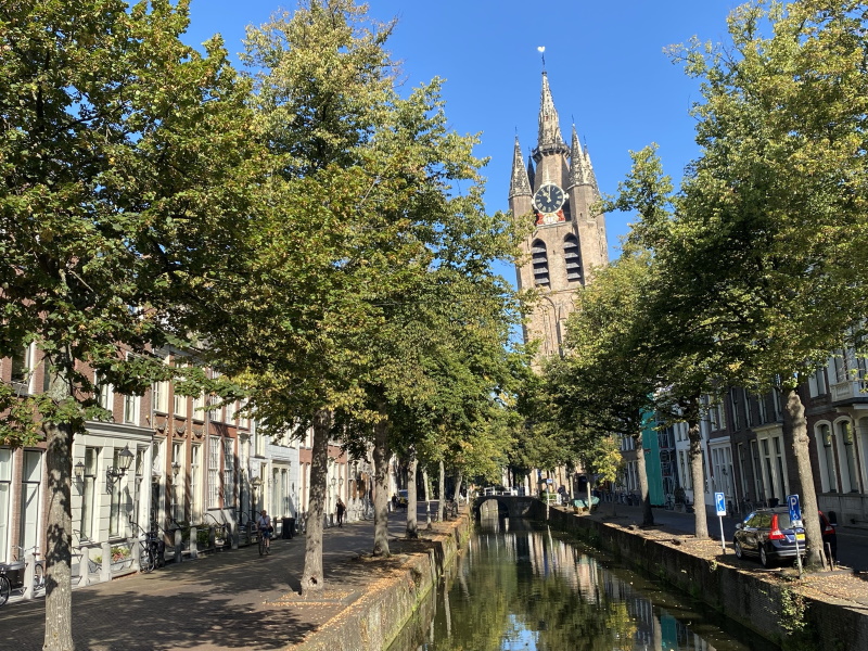 Oude Kerk in Delft
