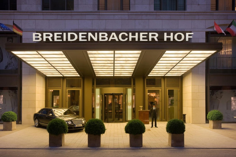 Breidenbacher Hof Hotel in Düsseldorf