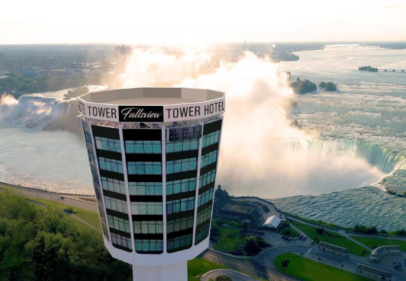 Tower Hotel bij Niagara watervallen