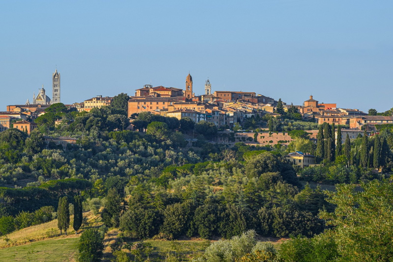 Siena landschap