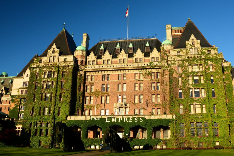 Empress Hotel in Victoria