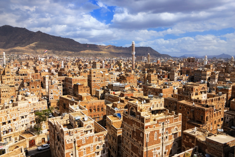 Sanaa oude stad Jemen