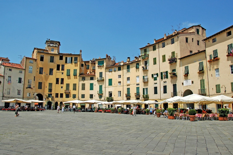 Lucca stadsplein
