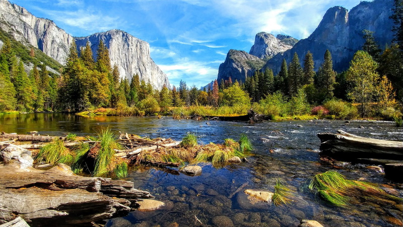 Yosemite National Park in Californië
