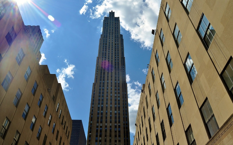 New York wolkenkrabbers Rockefeller Center
