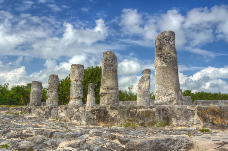 El Rey ruïnes in Cancún