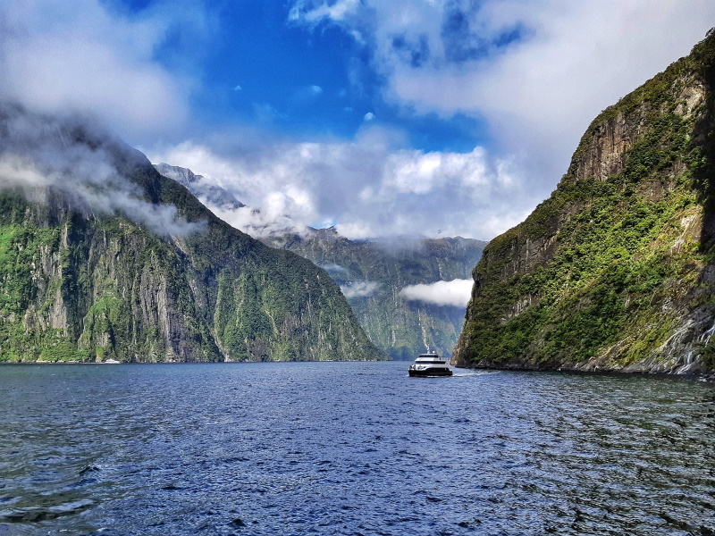 Milford Sound in Nieuw-Zeeland