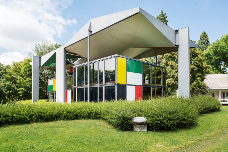 Corbusier paviljoen in Zürich