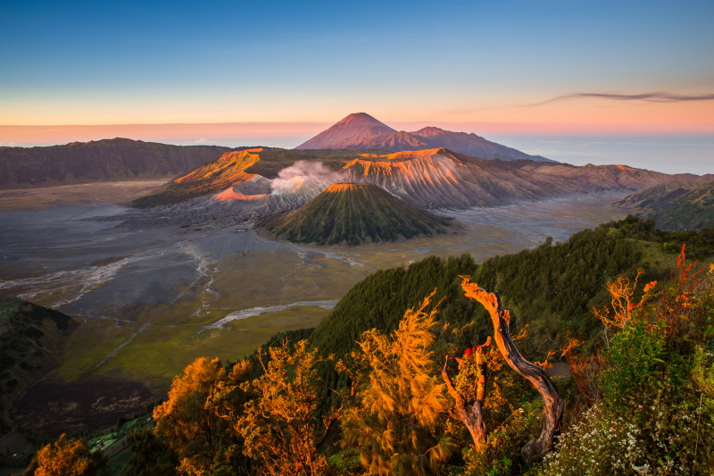 Bromo-vulkaan in Indonesië