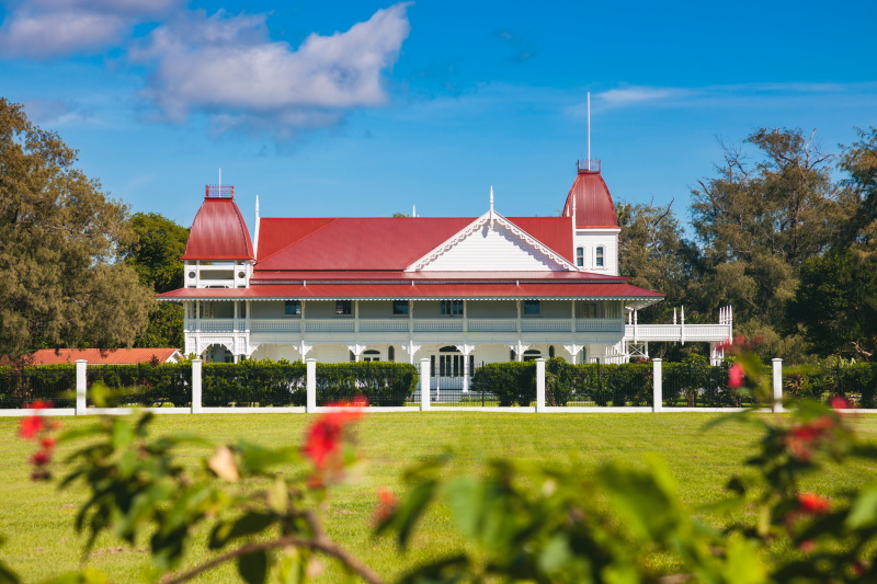 Koninklijk paleis in Tonga